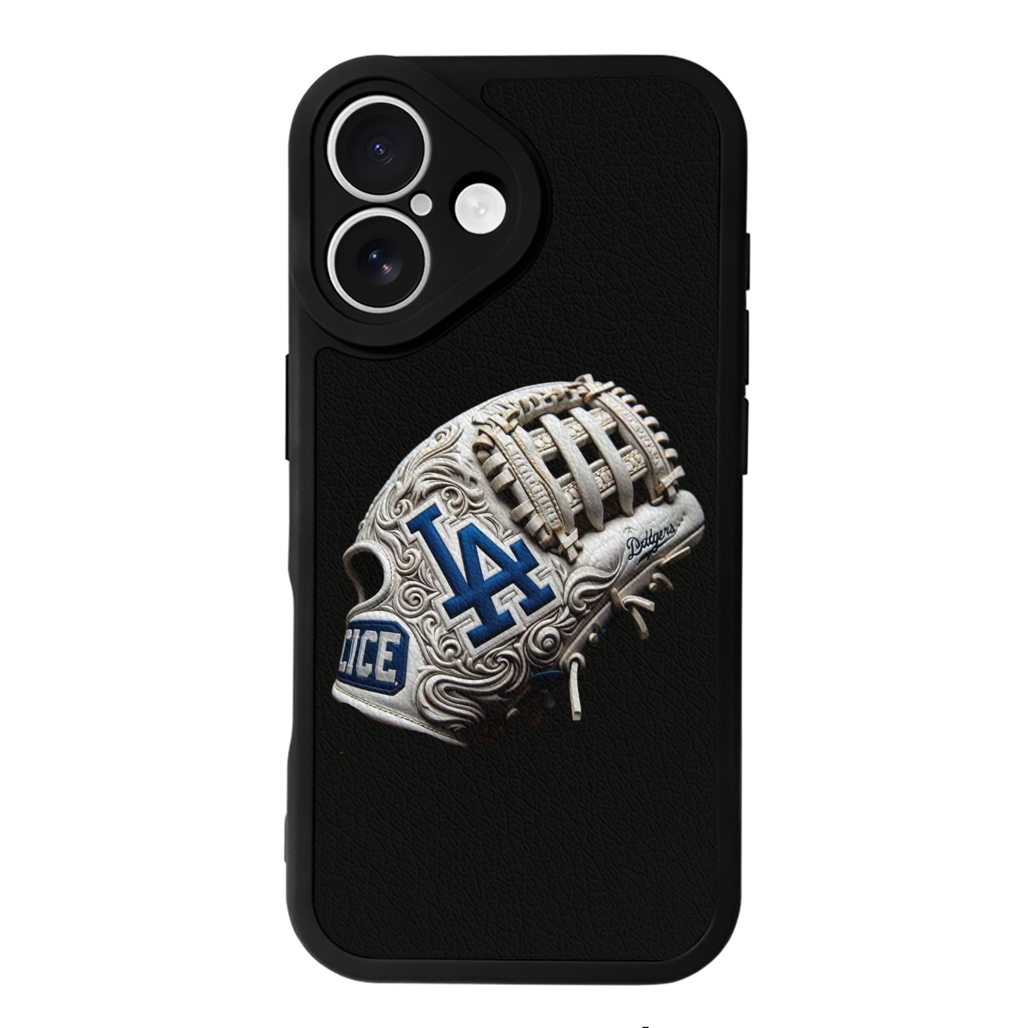  IPhone 16 Silicone Leather Case – UV Print, Lambskin Texture – Perfect Fit, Wireless Charging Compatible, Scratch Resistant, Precise Cutouts – Stylish Protection For IPhone 16